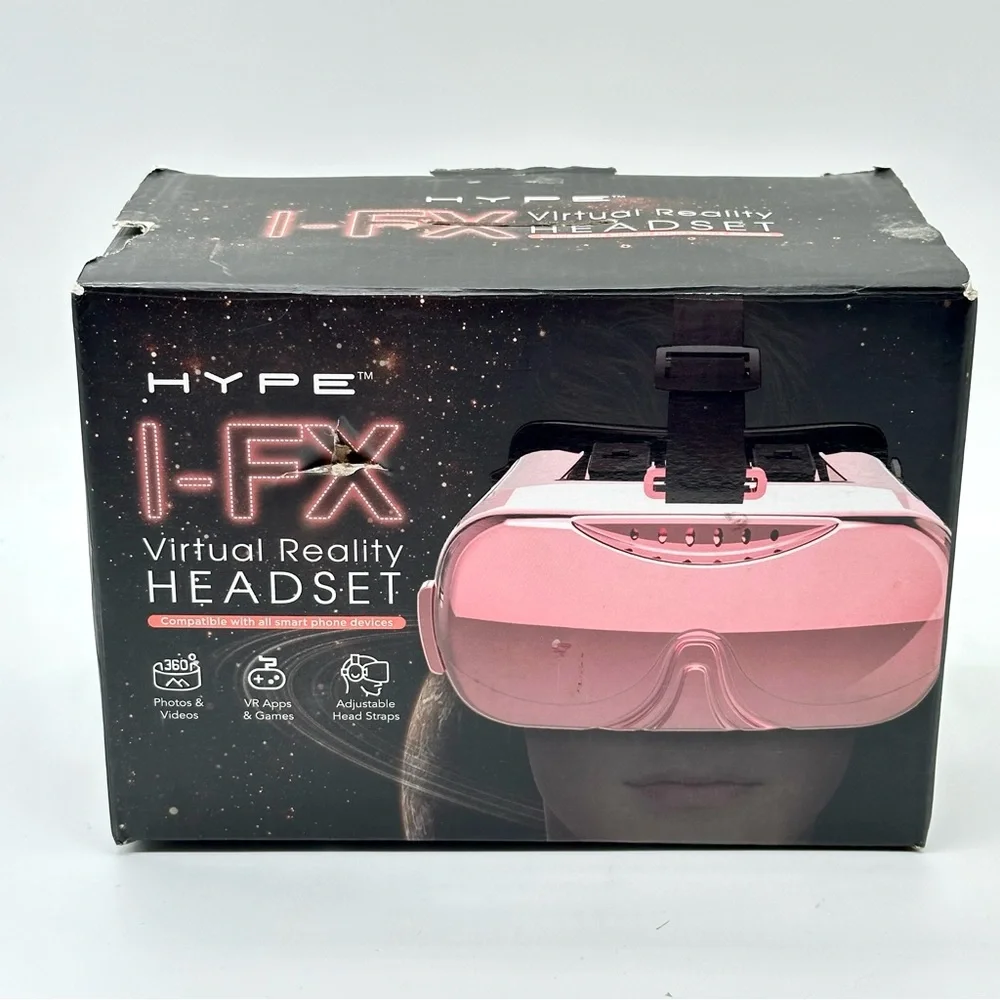 Hype I-FX Virtual Reality Headset - Rose Gold